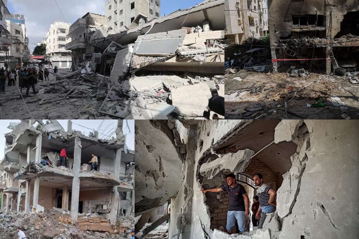 Gazze altyapısı büyük ölçüde hasar gördü